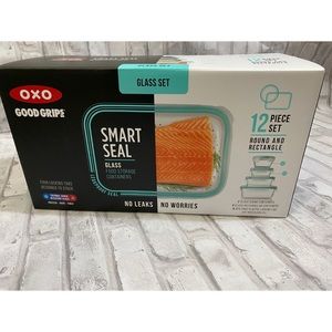 OXO Glass Storage Container 12 pc set
